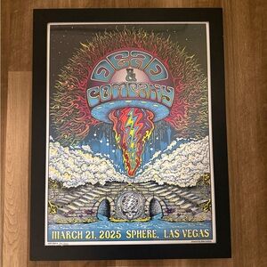 Dead & Company Concert Poster March 21st, 2025 #185/600